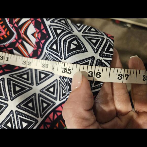 Gibson Latimer Trendy Boho Print Tunic Dress - Picture 7 of 8